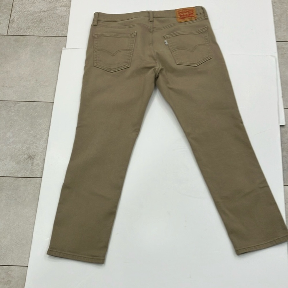Levi's Tan Straight Jeans Classic
